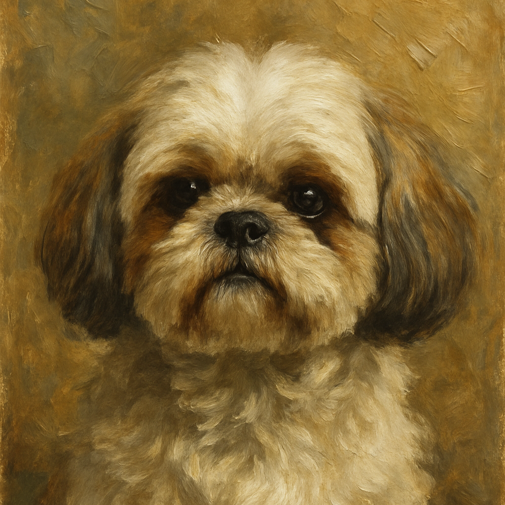 Custom Pet Portrait Oil Painting