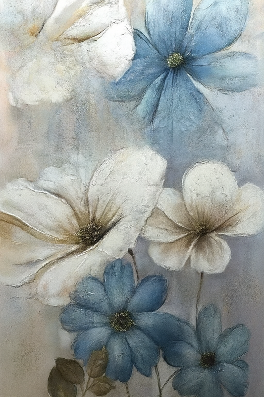 Blue Whispered Bloom