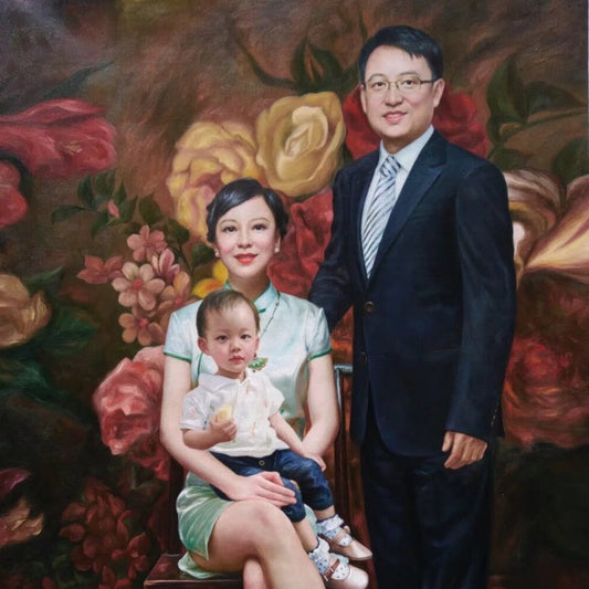 Custom Portrait Oil Painting
