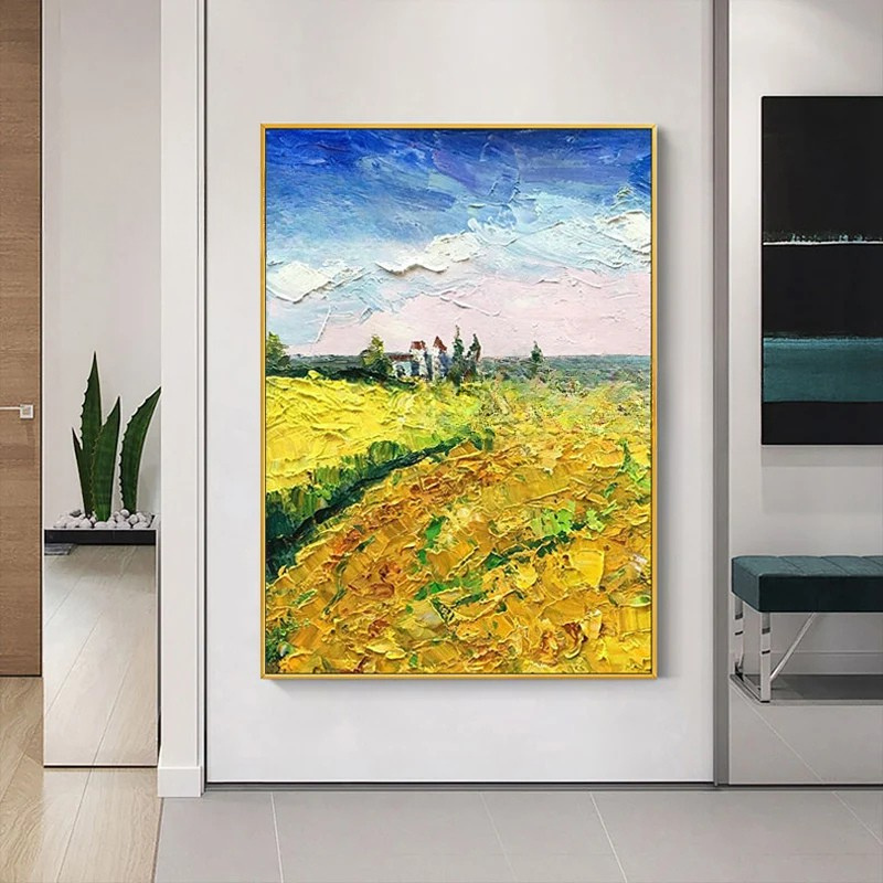 Sunlit Fields of Provence - Avalie