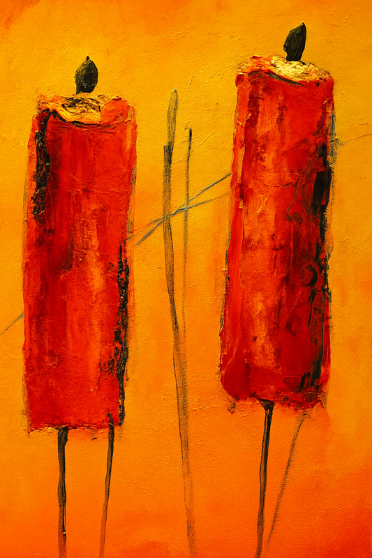 Crimson Gathering at Dusk - Avalie