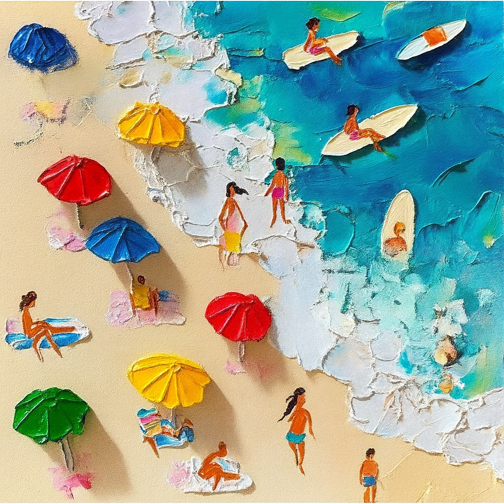 Sunlit Shoreline - Avalie