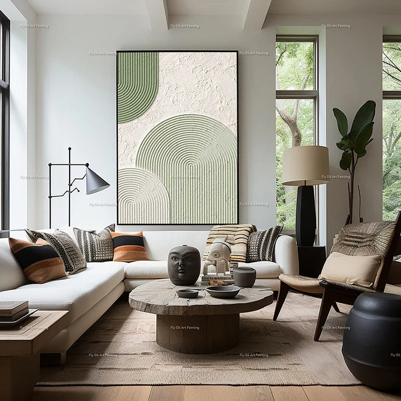 Green Textured