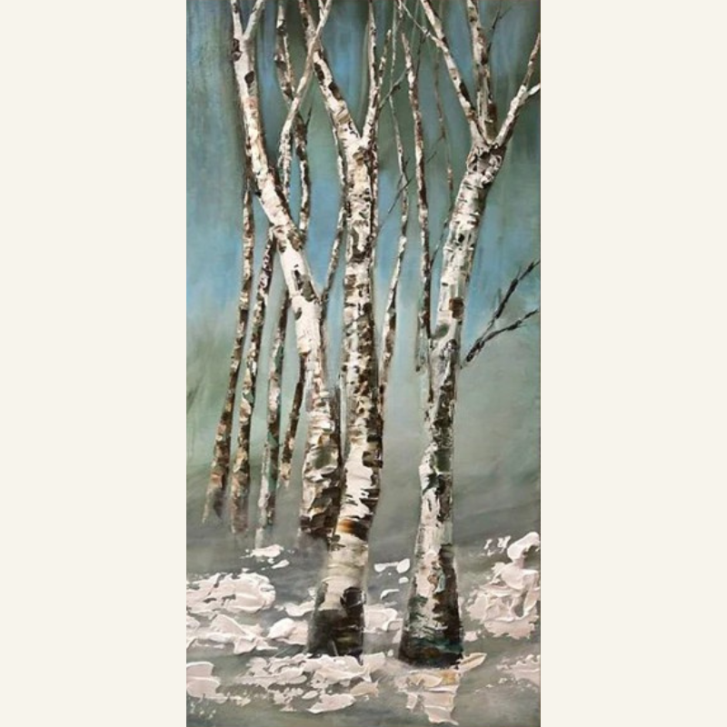 Winter Birch Silence - Avalie