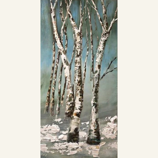 Winter Birch Silence - Avalie