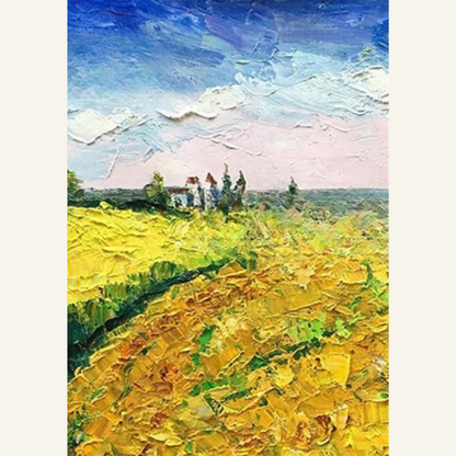 Sunlit Fields of Provence - Avalie