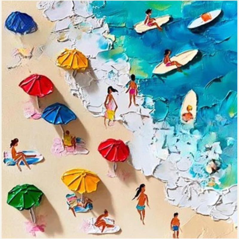 Sunlit Shoreline - Avalie