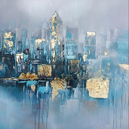 Gilded Skyline Reverie - Avalie