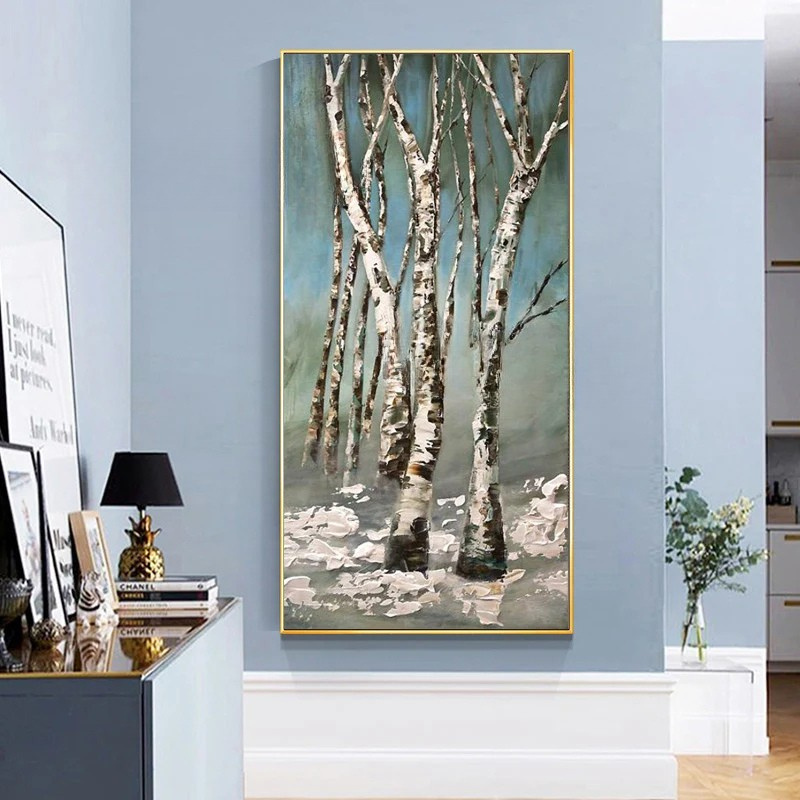 Winter Birch Silence - Avalie