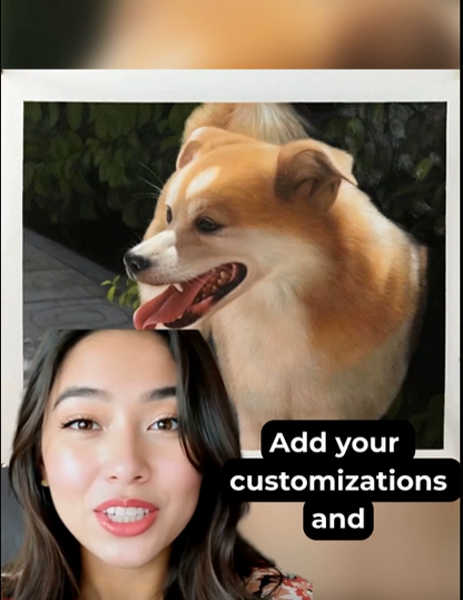 Custom Portrait Oil Painting